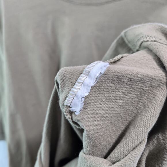 Carhartt T Shirt Mens 3XL Tan Brown Beige Pocket Loose Fit Tee Short Sleeve - Picture 8 of 10